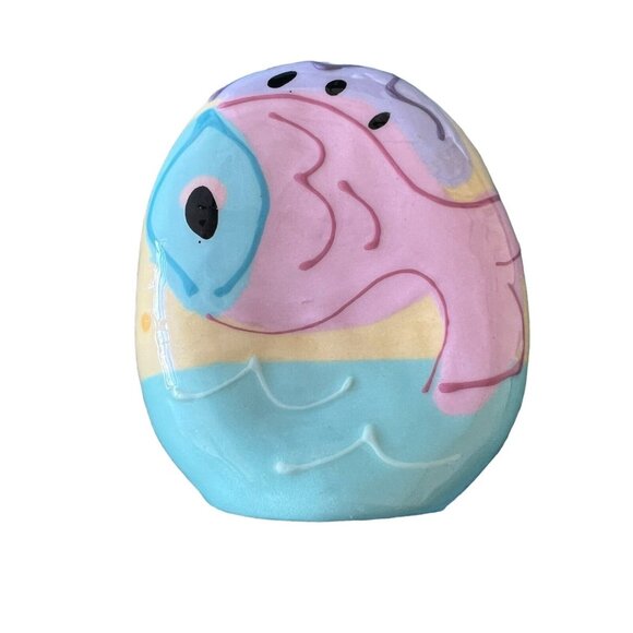 Susan Painter Pastel 3 1/2" Salt & Pepper Tropical Key West Theme Beautiful Cute - Picture 4 of 6